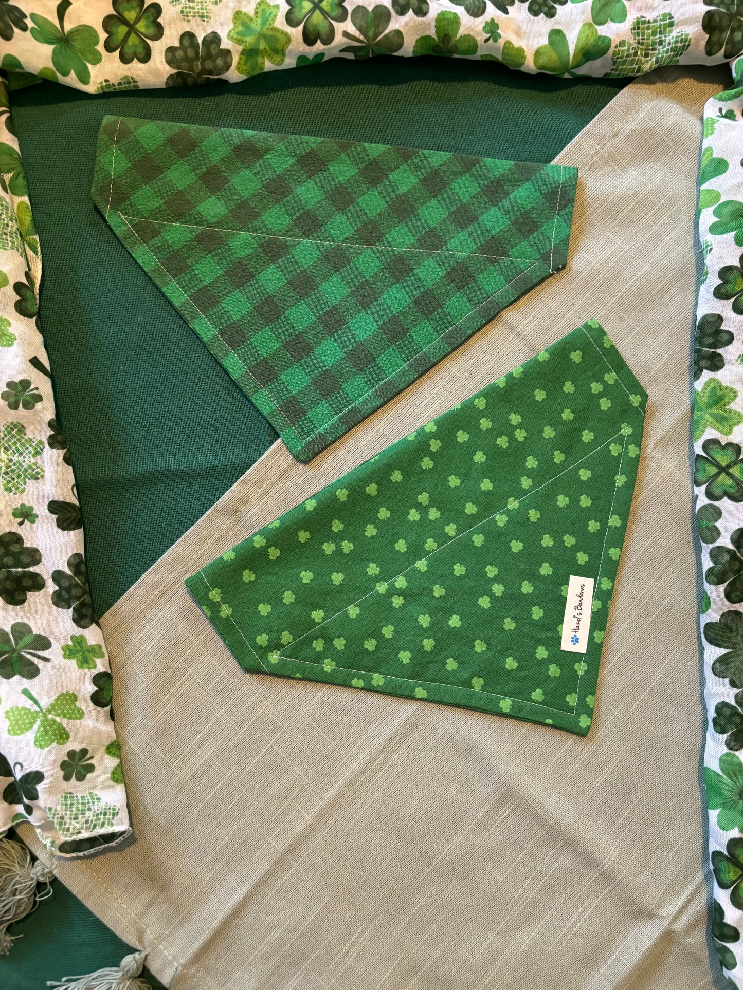 Lucky Clover w/ Green Gingham