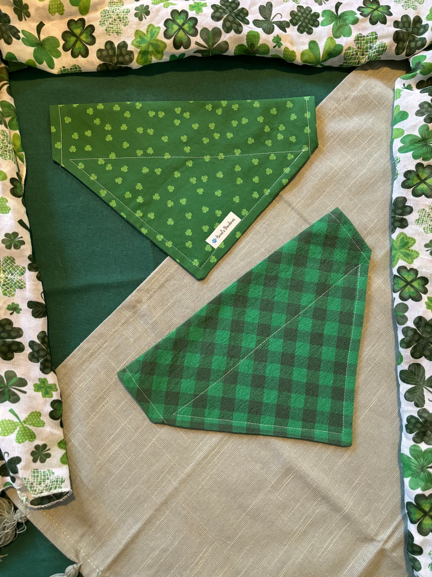 Lucky Clover w/ Green Gingham